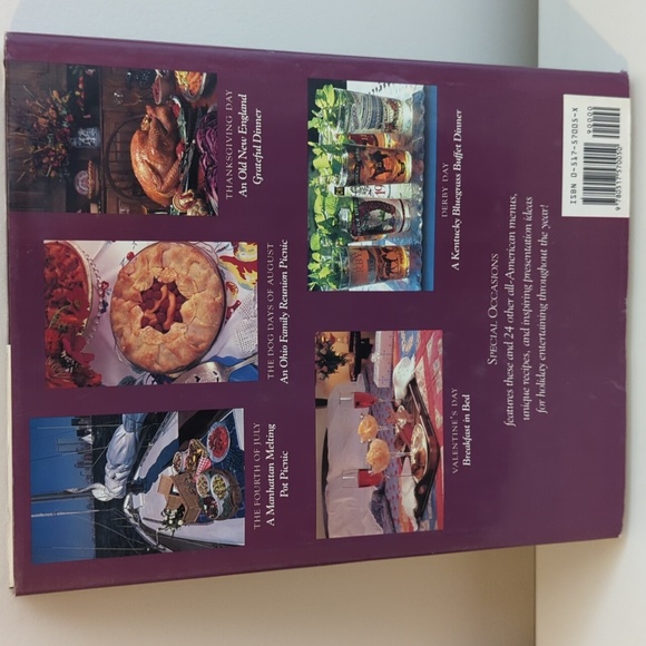 Special Occasions by John Hadamuscin (1988, Hardcover) Cookbook Entertainmment - Picture 2 of 6